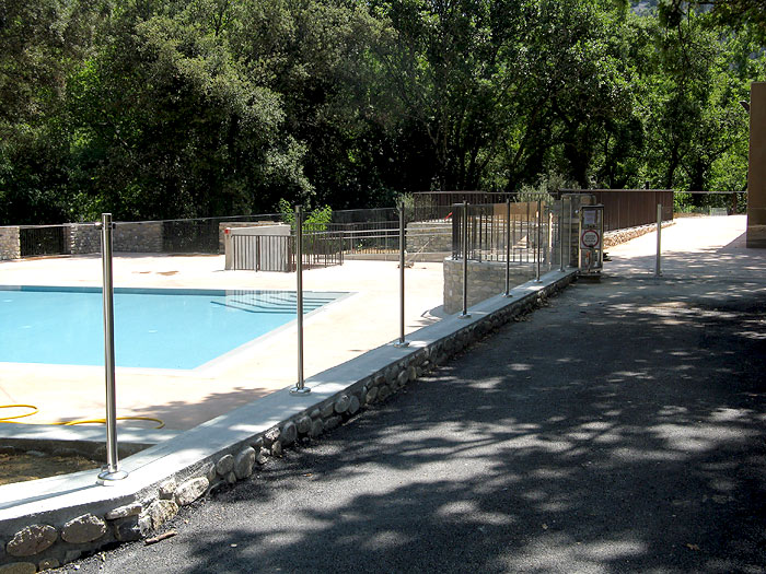 Garde-corps piscine Vitré - Métallerie